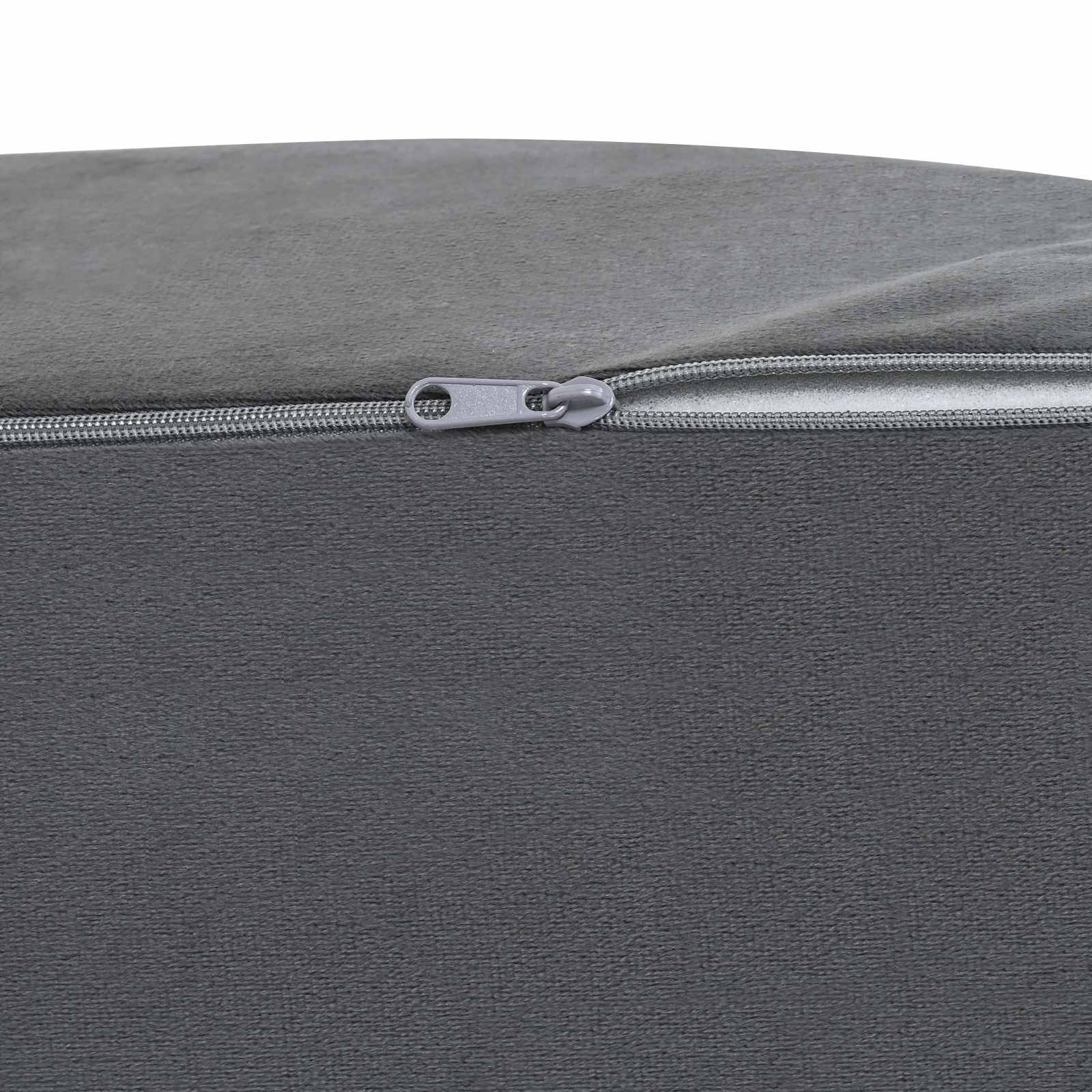 Almohada para Piernas Gris 68 x 40 x 18 cm Espuma PU