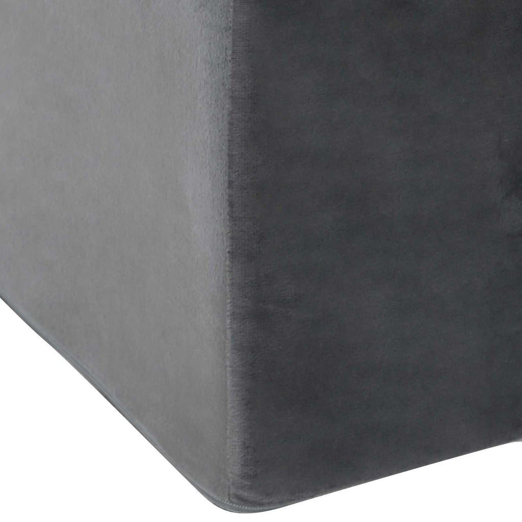 Almohada para Piernas Gris 68 x 40 x 18 cm Espuma PU
