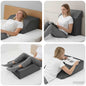 Almohada para Piernas Gris 60 x 50 x 30 cm Espuma Viscoelástica