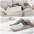 Almohada para Piernas Liso 68 x 25 x 21,5 cm Espuma PU