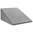 Almohada para Piernas Gris 60 x 50 x 30 cm Espuma Viscoelástica