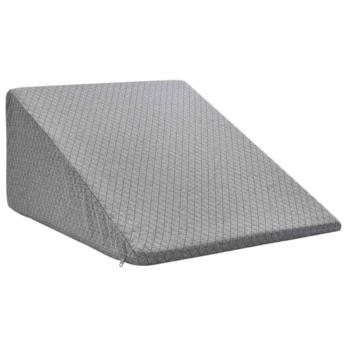 Almofada de Pernas Cinzenta 60 x 50 x 30 cm Espuma Viscoelástica