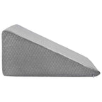 Almohada para Piernas Gris 60 x 50 x 30 cm Espuma Viscoelástica