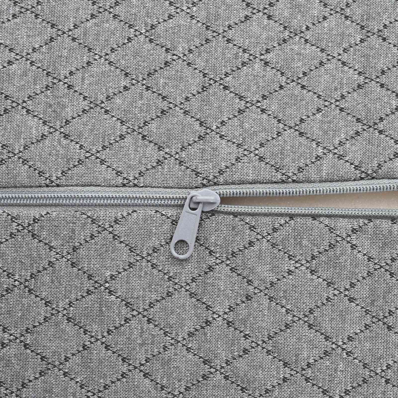 Almohada para Piernas Gris 52 x 20 x 11 cm Espuma Viscoelástica