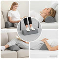 Almohada para Piernas Gris 52 x 20 x 11 cm Espuma Viscoelástica