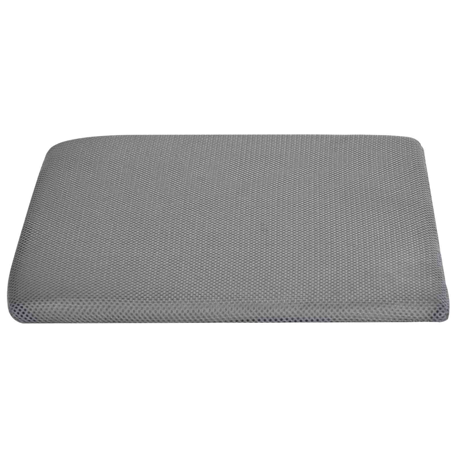 Almohada para el asiento Gris 39 x 38 x 8,5 cm Espuma PU
