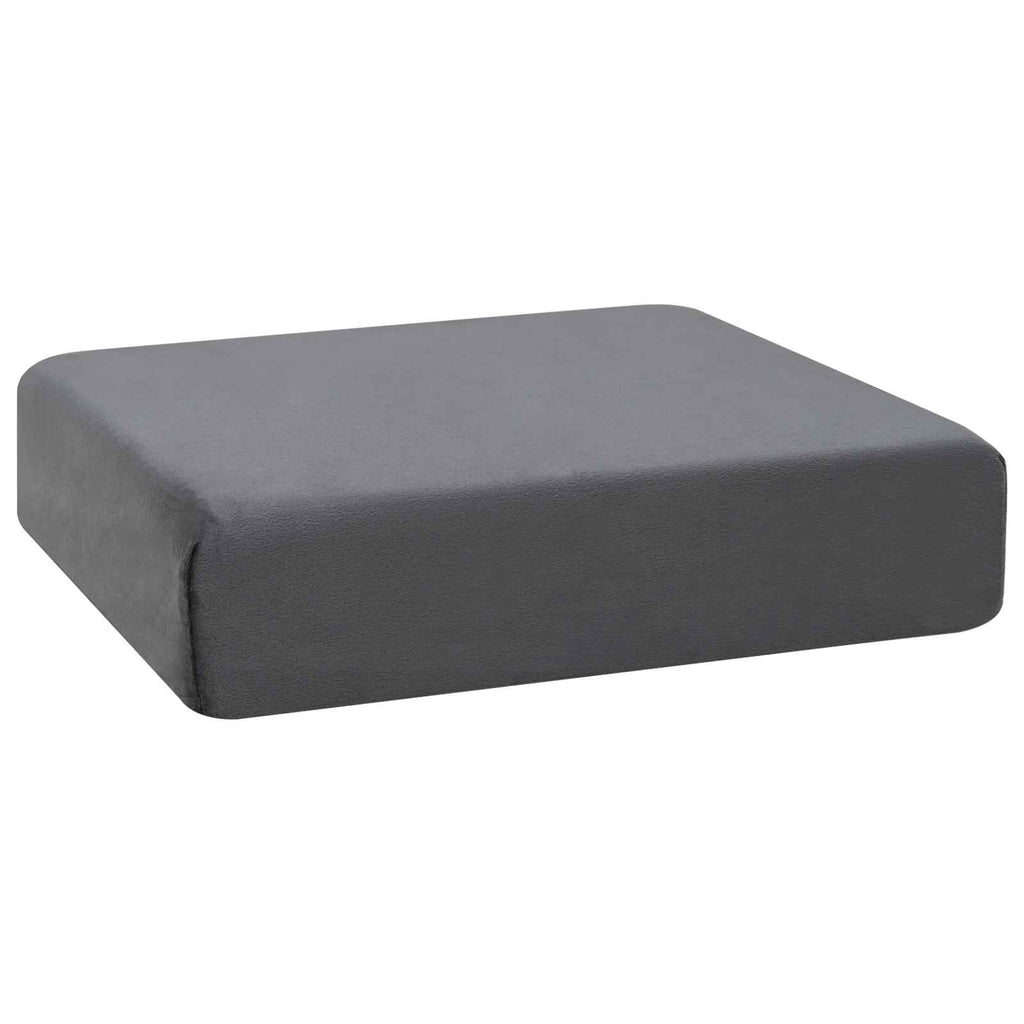 Almohada para el asiento Gris 40 x 40 x 10 cm Espuma PU