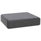 Almohada para el asiento Gris 40 x 40 x 10 cm Espuma PU