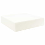 Almohada para el asiento Gris 40 x 40 x 10 cm Espuma PU