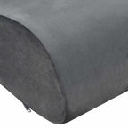 Almohada para el asiento Liso Gris 40 x 40 x 13 cm Espuma PU