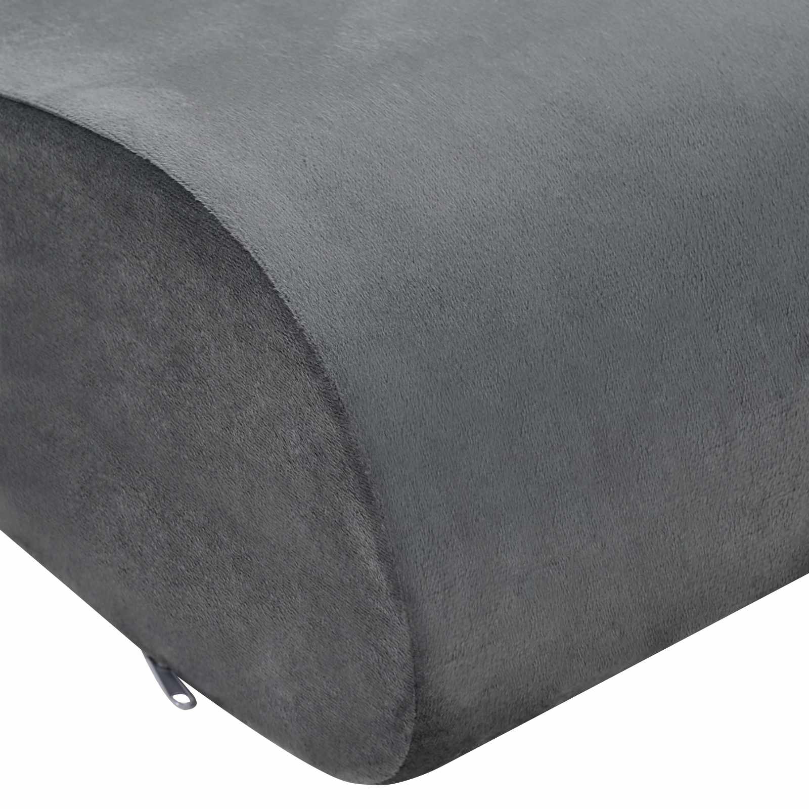 Almohada para el asiento Liso Gris 40 x 40 x 13 cm Espuma PU