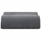 Almohada para el asiento Liso Gris 40 x 40 x 13 cm Espuma PU
