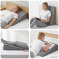 Almohada en forma de cuña 69 x 64 x 19 cm Espuma Viscoelástica