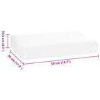 Almohada para dormir 50 x 30 x 10,5 cm Espuma Viscoelástica
