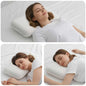 Almohada para dormir Liso 50 x 30 x 10 cm Espuma Viscoelástica