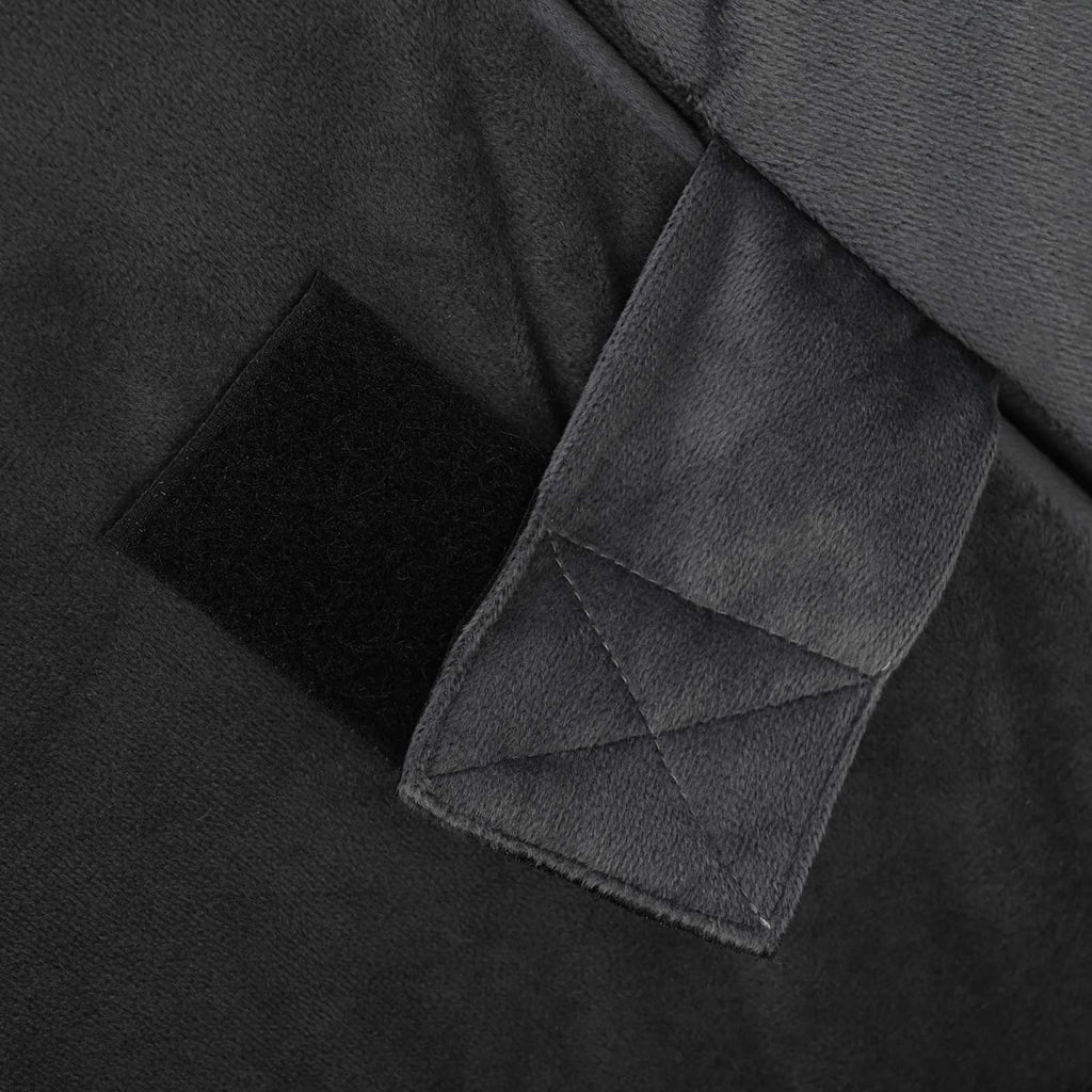 Almohada en forma de cuña Gris 55 x 55 x 26 cm