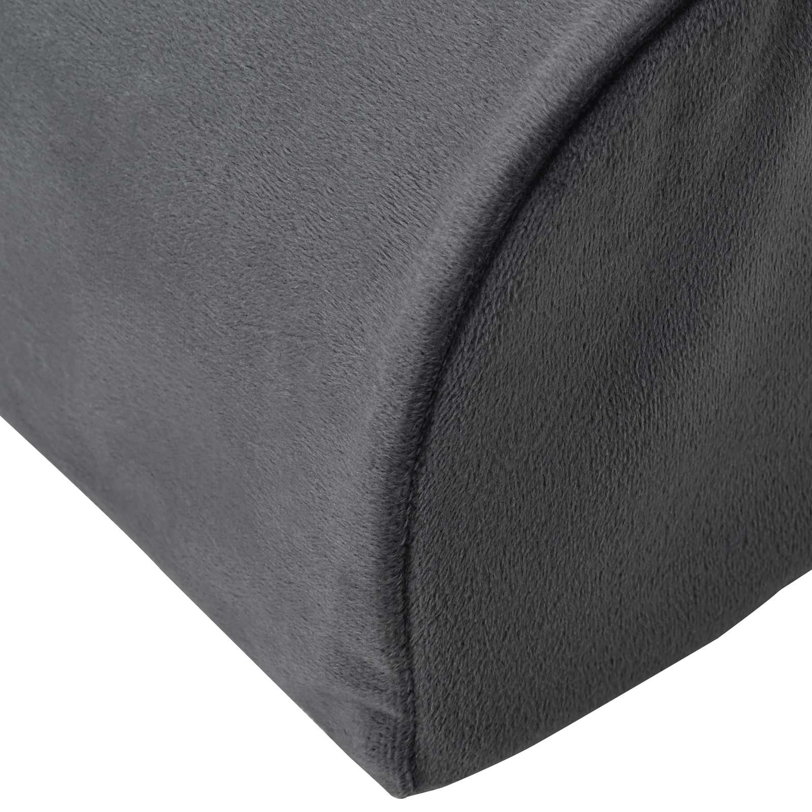 Almohadilla para pies Liso Gris 42 x 18 x 13 cm Espuma PU