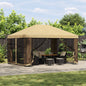 Toldo 4 x 3 m Amarelo Poliéster e Aço 190 gsm