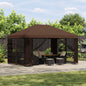 Toldo 4 x 3 m Amarelo Poliéster e Aço 190 gsm