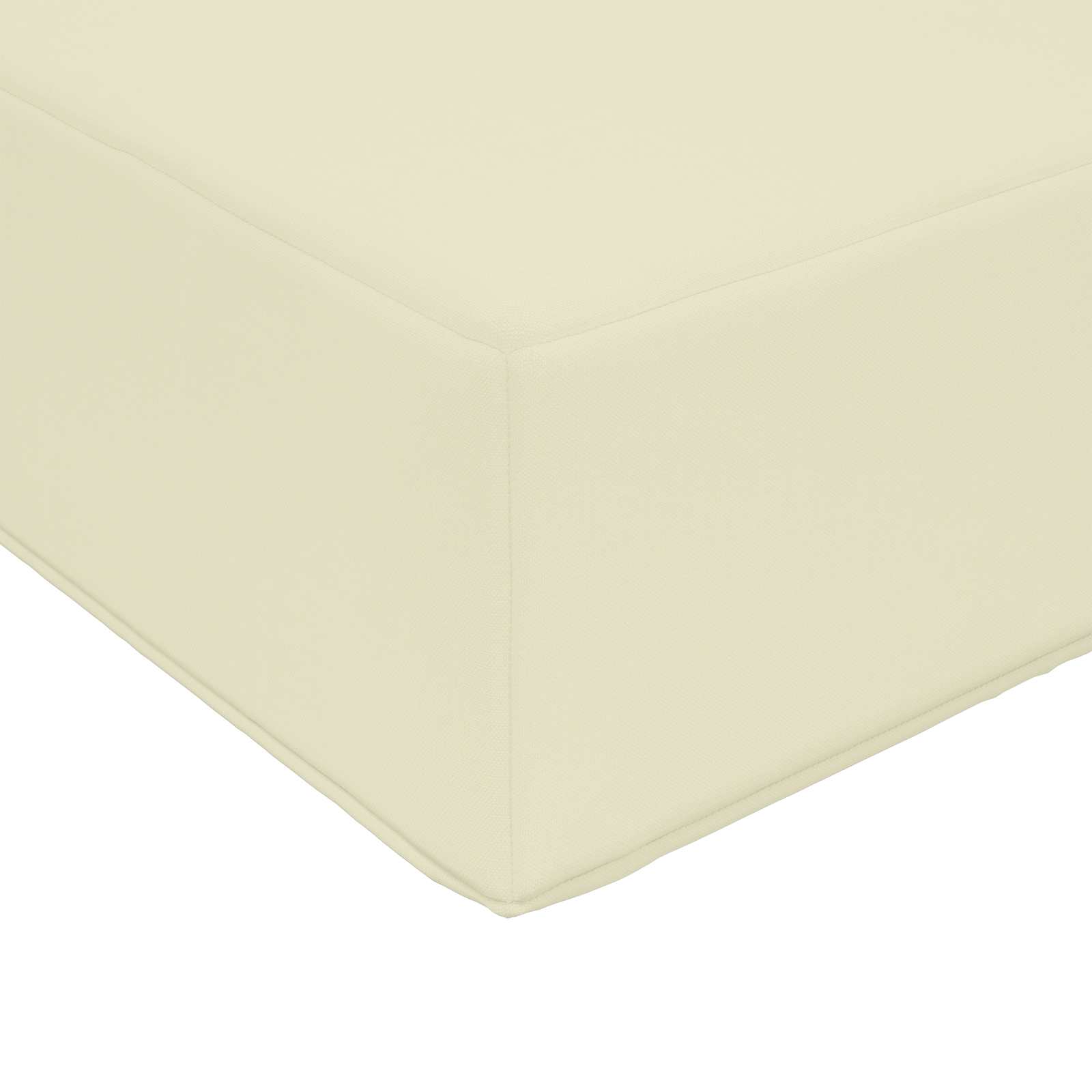 Reposapiés de exterior Madera maciza de Acacia y Tela Textilene
