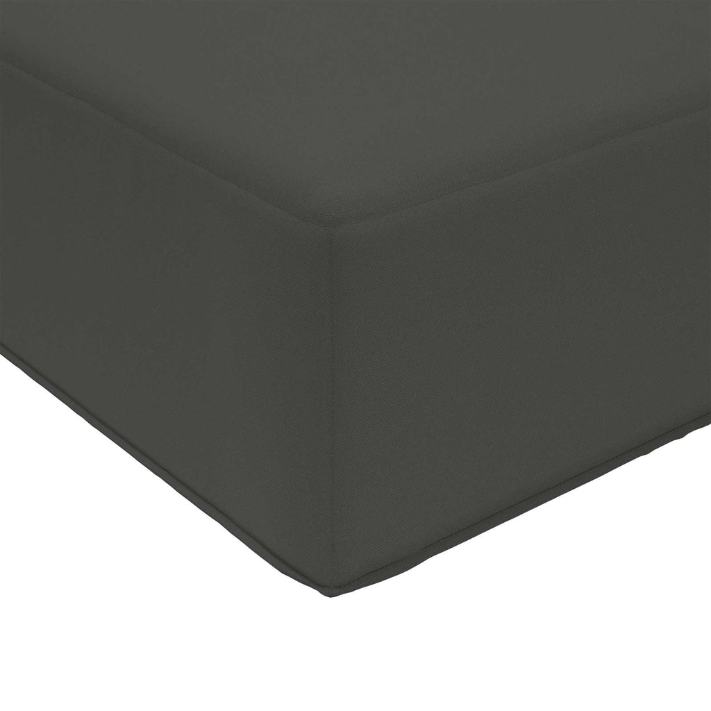 Cojín para sofá de exterior 2 pcs Antracita Poliéster