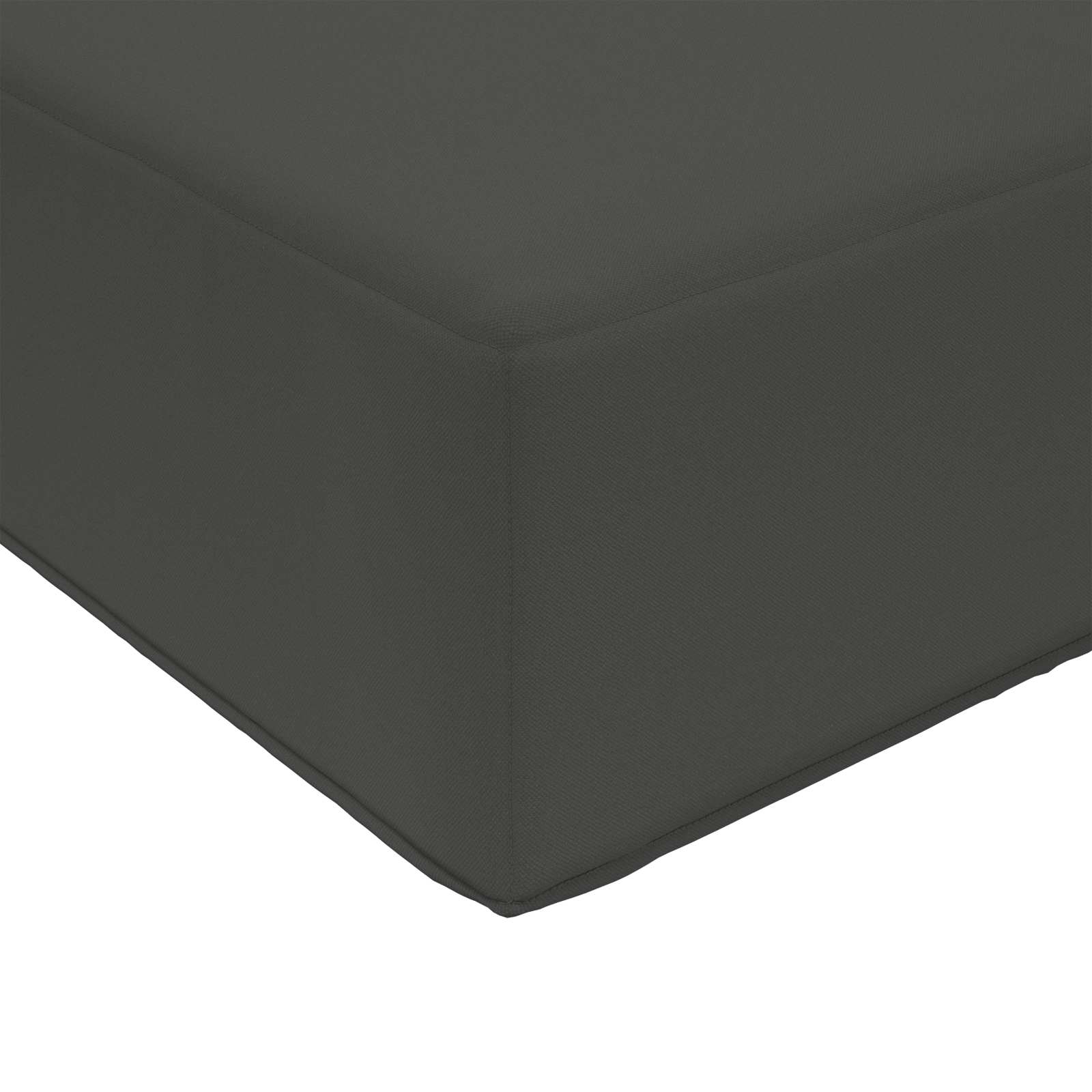 Cojín para sofá de exterior 2 pcs Antracita Poliéster