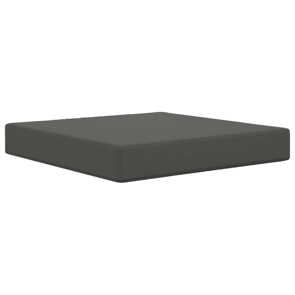 Cojín para sofá de exterior 2 pcs Antracita Poliéster