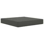 Cojín para sofá de exterior 2 pcs Antracita Poliéster