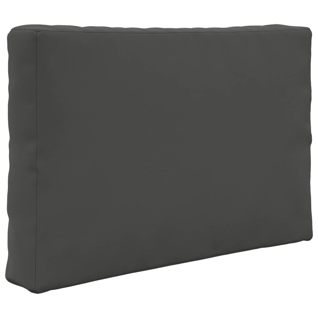 Cojín para sofá de exterior 2 pcs Antracita Poliéster