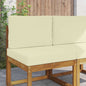 Outdoor Sofa Cushion 2 pcs Anthracite Polyester