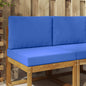 Outdoor Sofa Cushion 2 pcs Anthracite Polyester