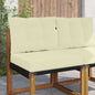 Outdoor Sofa Cushion 2 pcs Anthracite Polyester