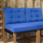Outdoor Sofa Cushion 2 pcs Anthracite Polyester