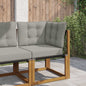 Outdoor Sofa Cushion 2 pcs Anthracite Polyester