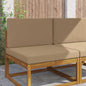 Outdoor Sofa Cushion 2 pcs Anthracite Polyester