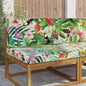 Outdoor Sofa Cushion 2 pcs Anthracite Polyester