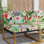 Outdoor Sofa Cushion 2 pcs Anthracite Polyester