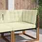 Outdoor Sofa Cushion 2 pcs Anthracite Polyester