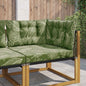 Outdoor Sofa Cushion 2 pcs Anthracite Polyester