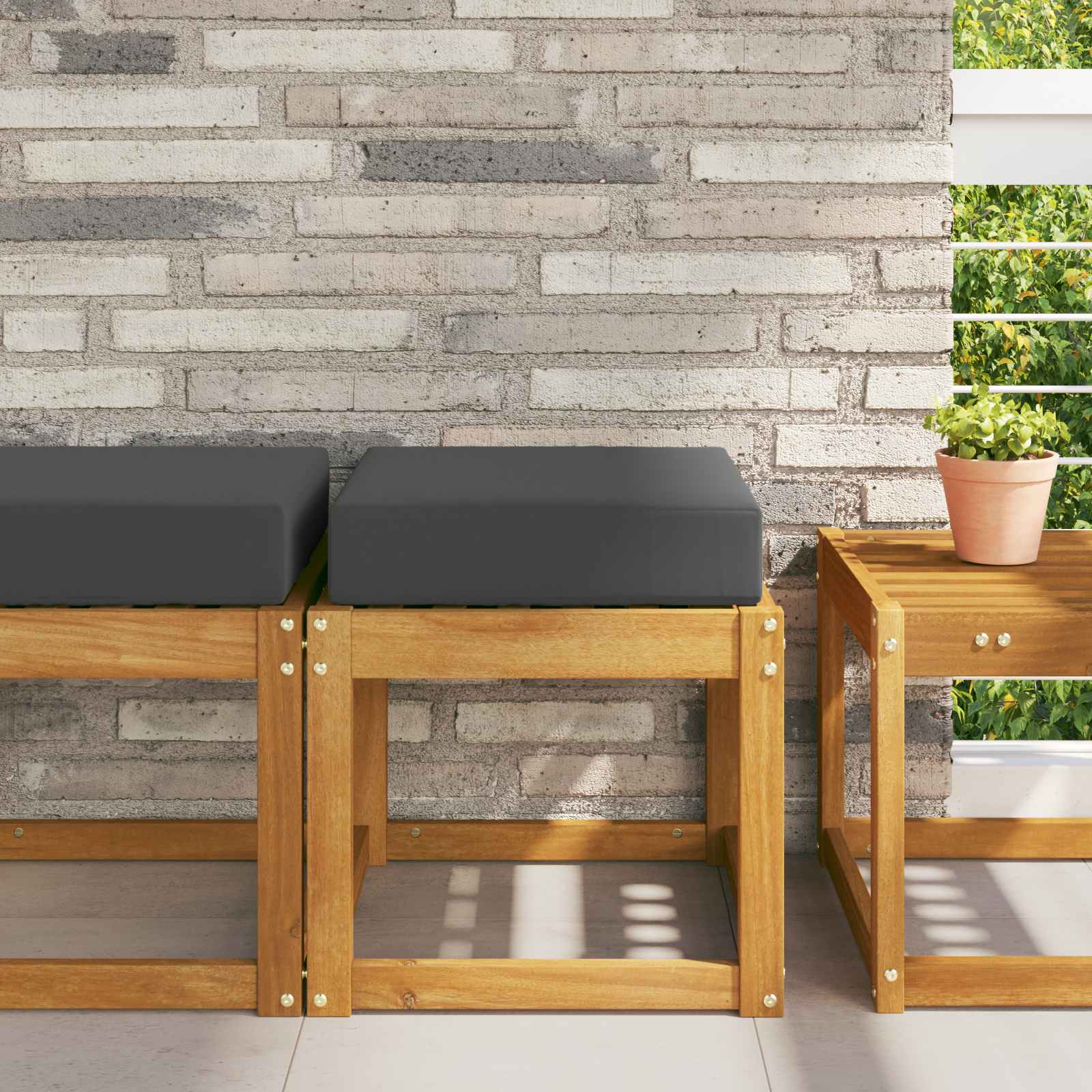 Almohada para el asiento Rosa 80 x 40 x 8 cm 100% Poliéster