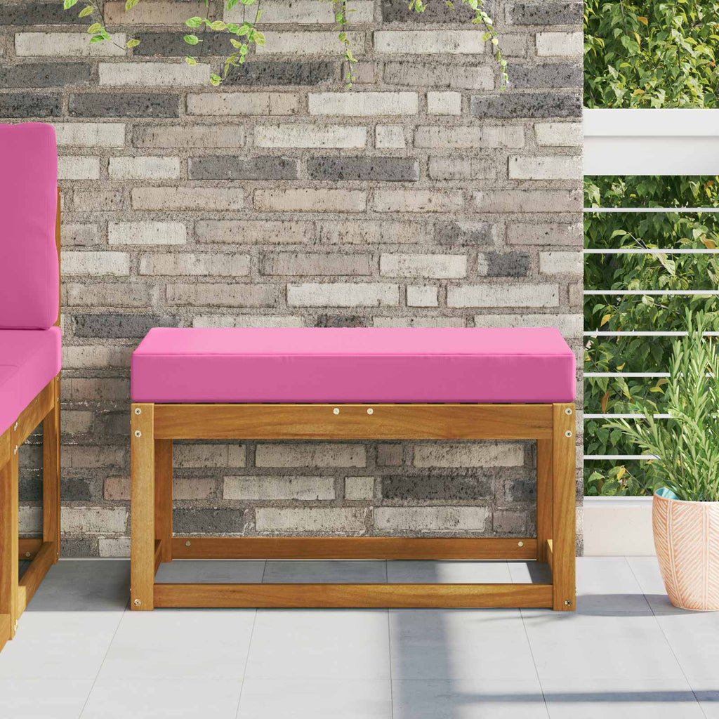 Almohada para el asiento Rosa 80 x 40 x 8 cm 100% Poliéster