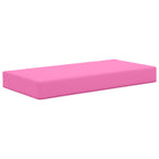 Almohada para el asiento Rosa 80 x 40 x 8 cm 100% Poliéster