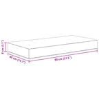 Almohada para el asiento Rosa 80 x 40 x 8 cm 100% Poliéster