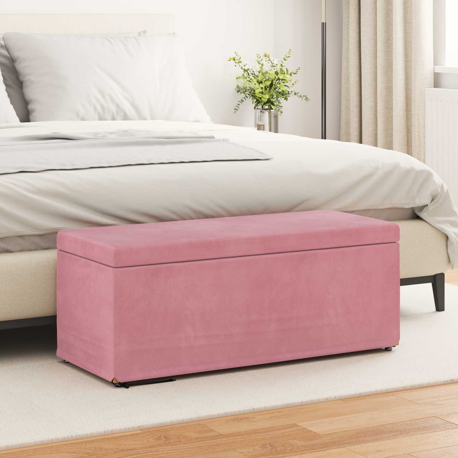 Taburete 101 x 41 x 40 cm Cuero Sintético y Madera Fabricada