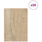 Paneles Decorativos 50 pcs Roble Sonoma 21 x 30 x 0,27 cm