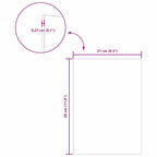 Paneles Decorativos 50 pcs Madera vieja 21 x 30 x 0,27 cm