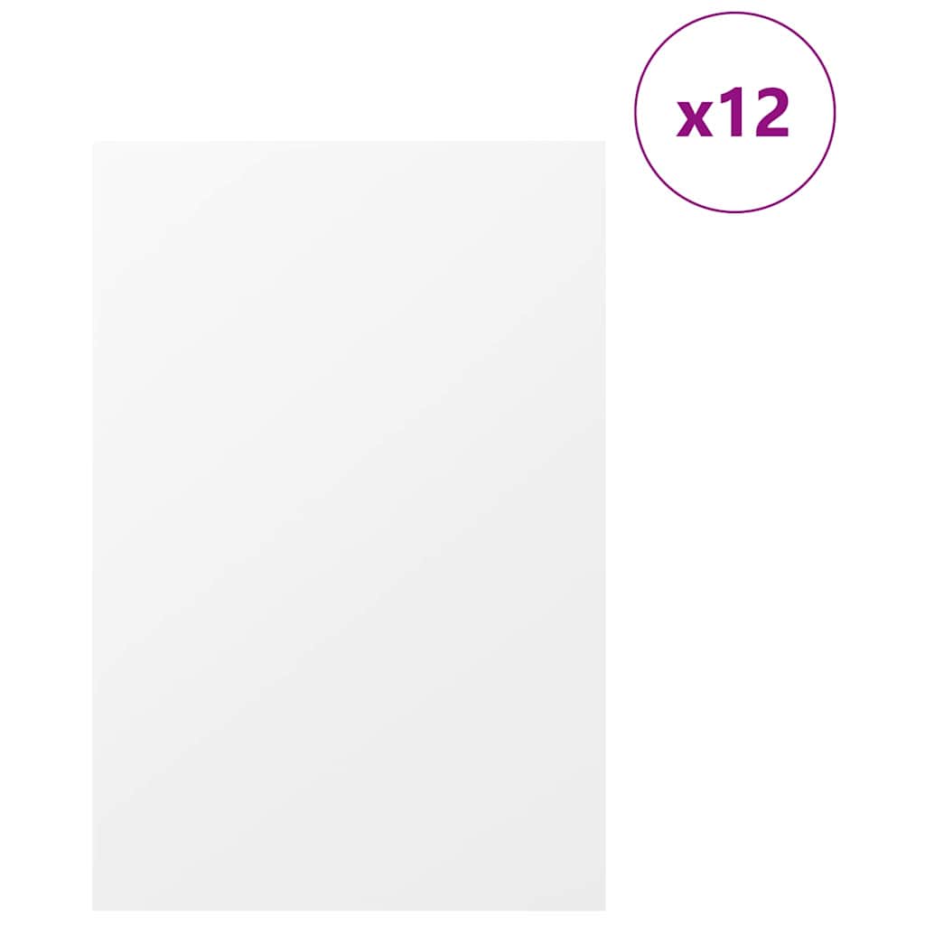 Paneles Decorativos 12 pcs 40 x 60 x 0.27 cm