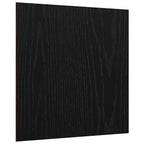 Paneles Decorativos 12 pcs Roble Negro 30 x 30 x 0.27 cm