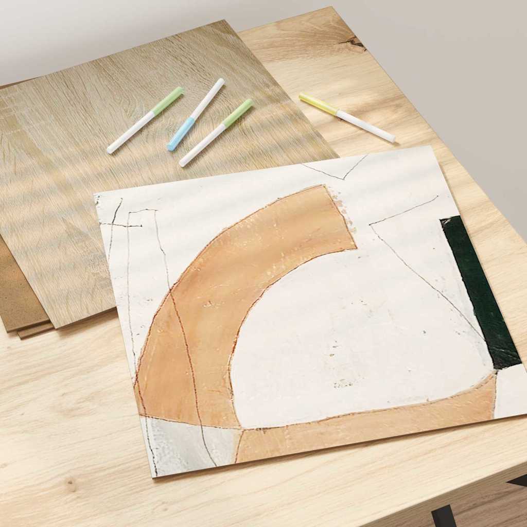 Paneles Decorativos 12 pcs Roble Sonoma 30 x 30 x 0.27 cm