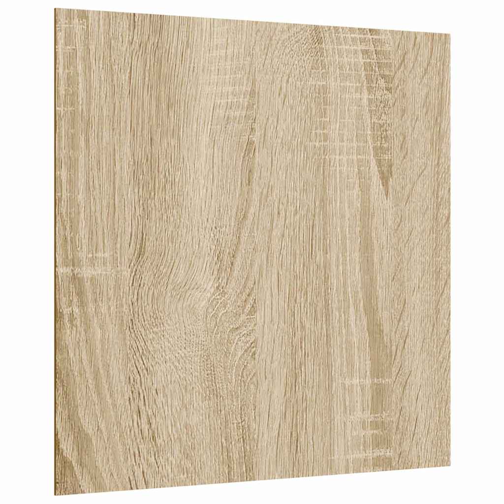 Paneles Decorativos 12 pcs Roble Sonoma 30 x 30 x 0.27 cm